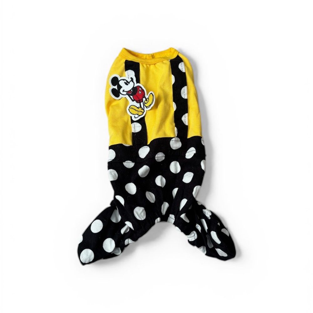 BNWT Mickey Mouse Dog outside Disney Onesie Size S